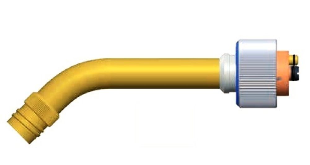 673P001008 Гусак 45° для сварочной ROBO-горелки RM 52W TBi  673Р001008