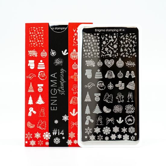Пластина для стемпинга Enigma Stamping №14