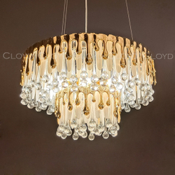 Люстра Cloyd CAPULETTI C12 / Ø60 см - золото (арт.11205)