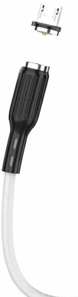 Кабель microUSB магнитный Denmen D18V, 1м, 2.4A