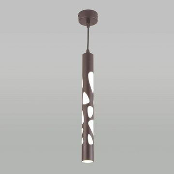 Подвесной светодиодный светильник DLR037 12W 4200K кофейный Eurosvet