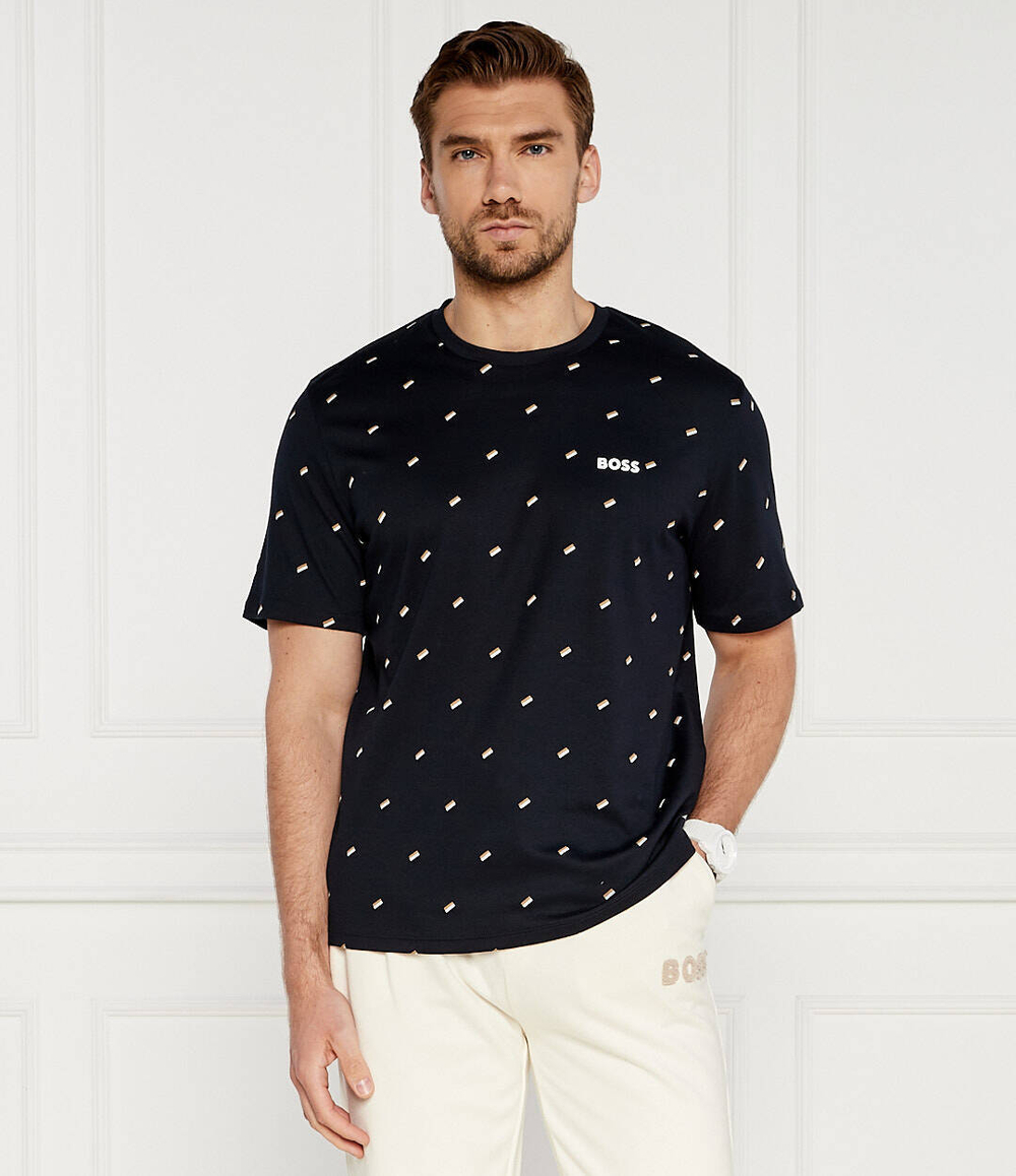 Футболка BOSS BLACK - темно-синий(50522088)