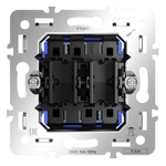 Механизм проходного переключателя двухклавишного 10А, S70