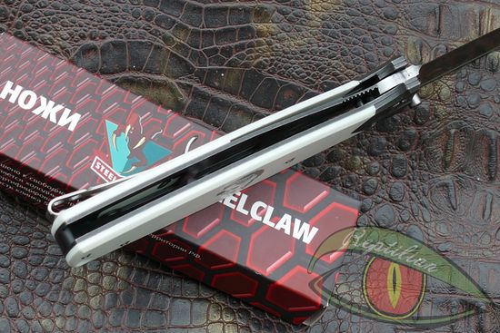 Складной нож STEELCLAW Baл-03W-Питбуль 2 поколение c клинком из стали D2, рукоять G10