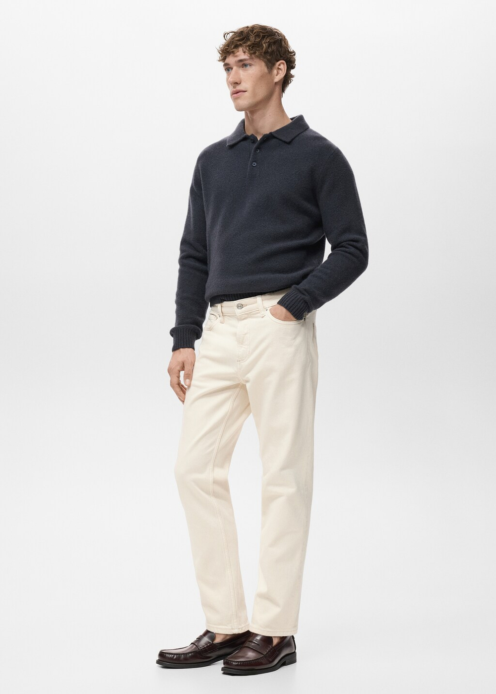 Джинсы Ben укороченные tapered fit