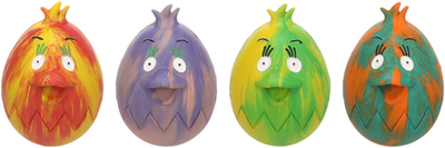 Игрушка для собак Цыпленок Chichi , разноцветный, Flamingo