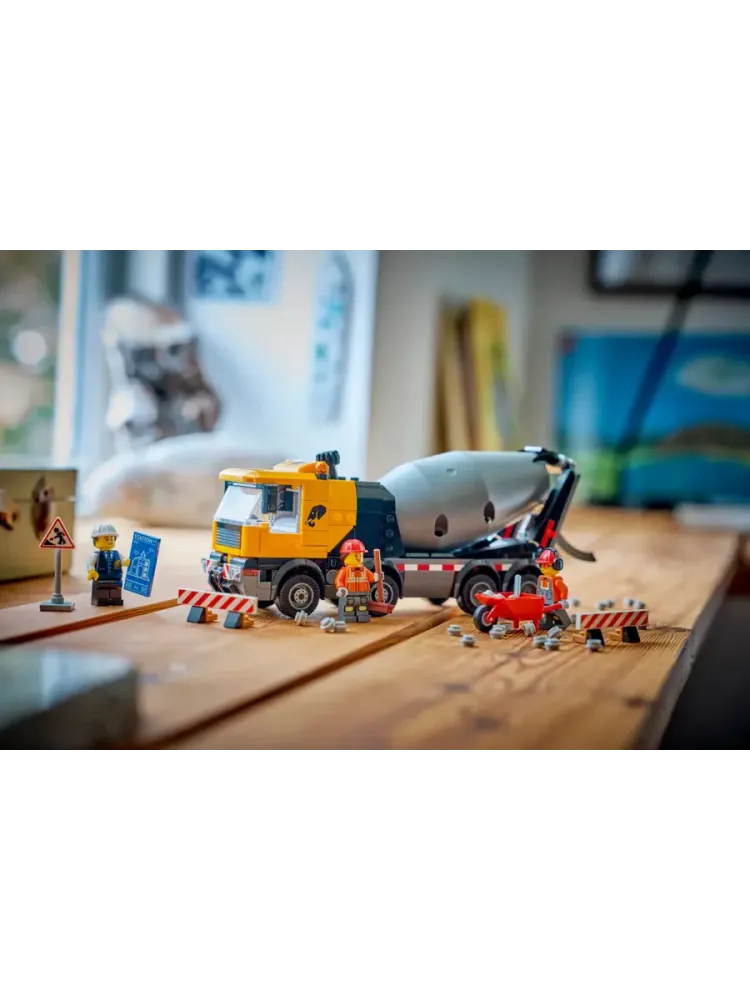 Конструктор City 60478 Бетономешалка