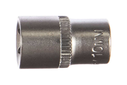 Головка торцовая МАСТЕР (10 мм; 1/4"; Cr-V; FLANK) Зубр 27715-10