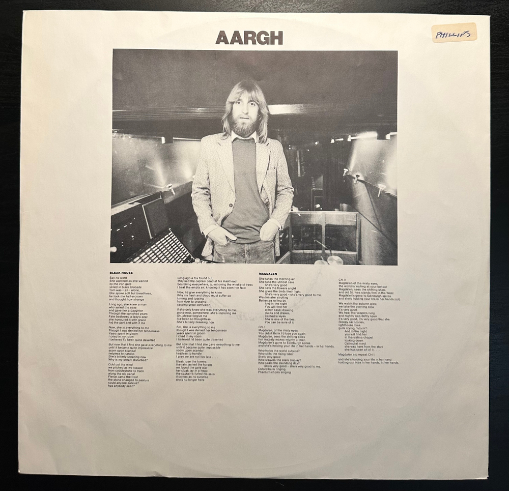 Anthony Phillips - Sides (Голландия 1979г.)