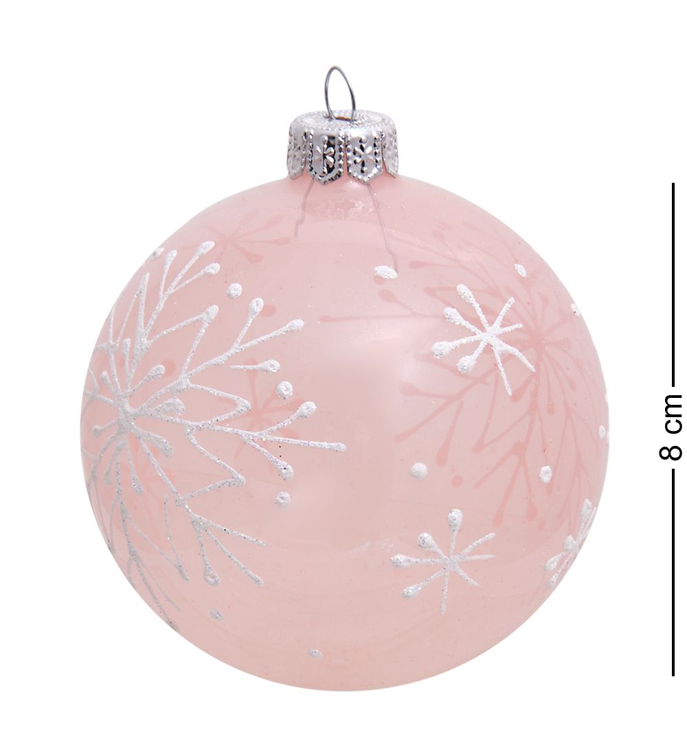 Элита НФШ-1236 Ел.украшение Шар «Снежинки» 85 мм