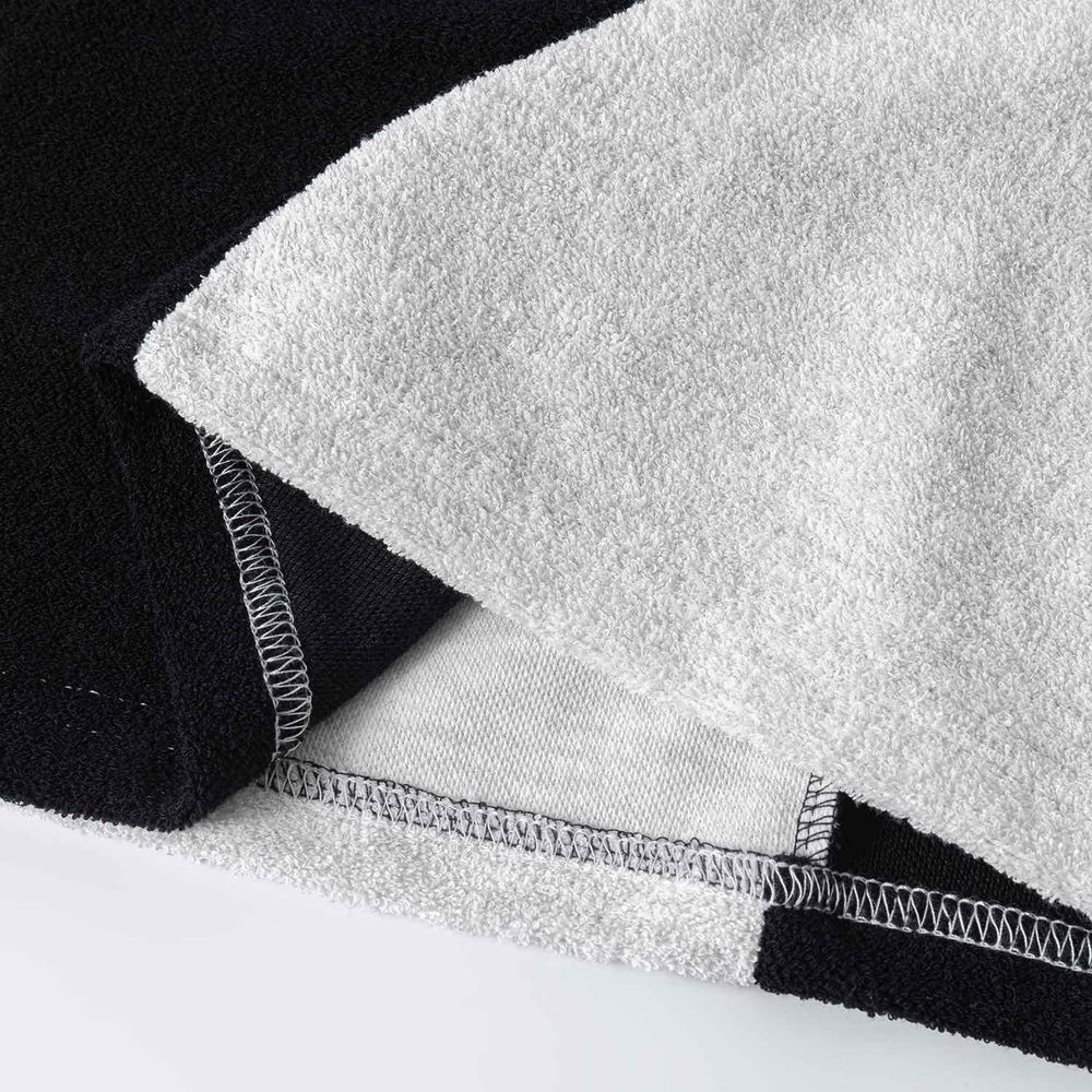 Поло Ymkashix color block HTF черный/серый