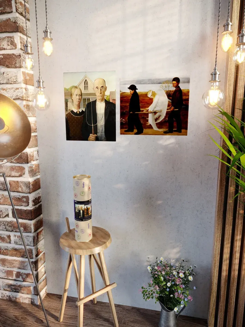 Картины-наклейки на стену для декора интерьерные №808