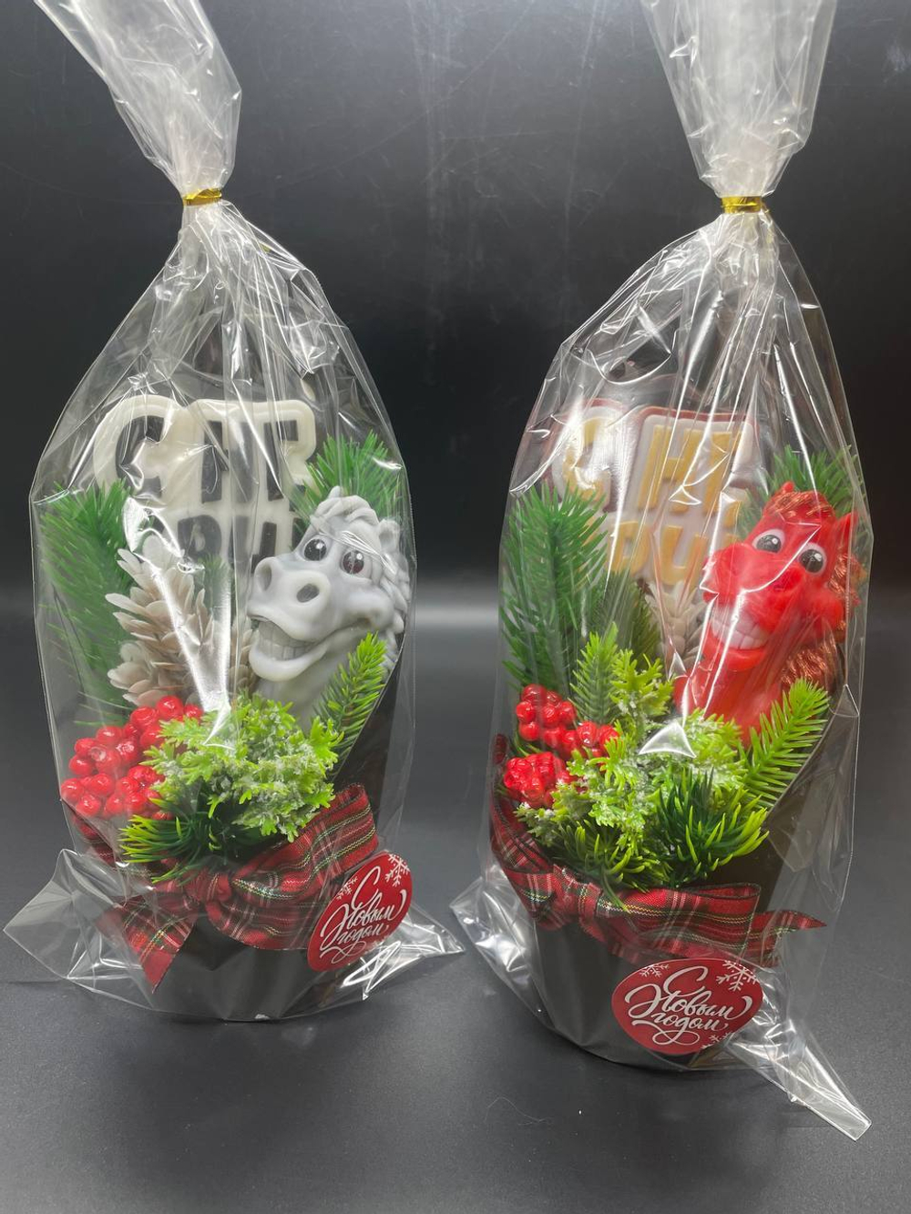 Ароматическое мыло ручной работы Конь "С НГ,КРЧ!"