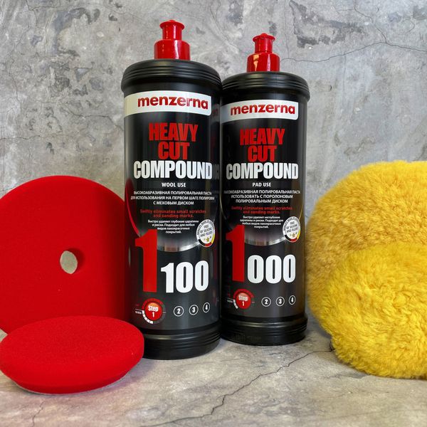 Чем отличается полировальная паста Menzerna 1100 от 1000?
