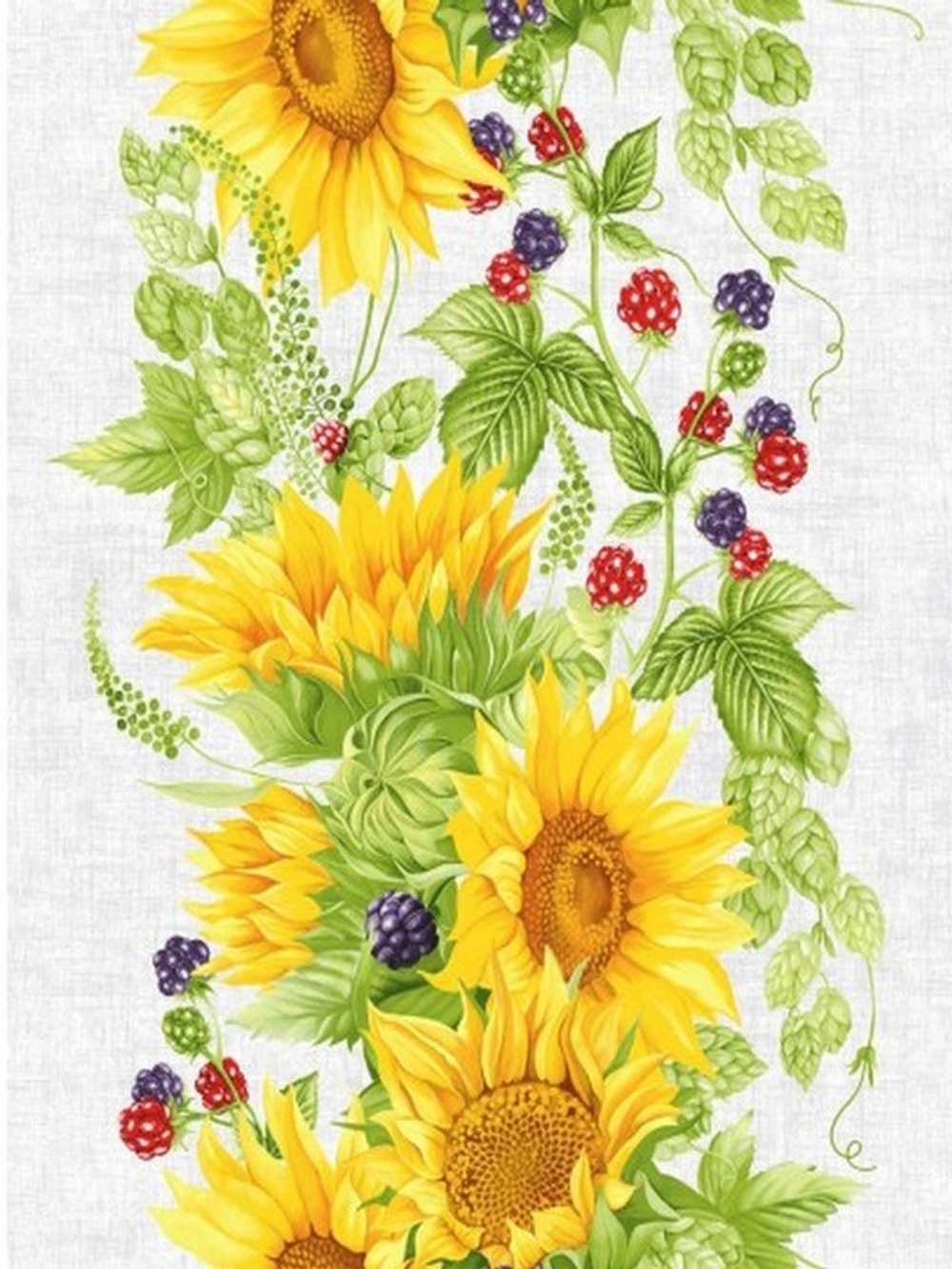 Набор из 4-х вафельных полотенец в подарочной упаковке, 100% хлопок, Россия.