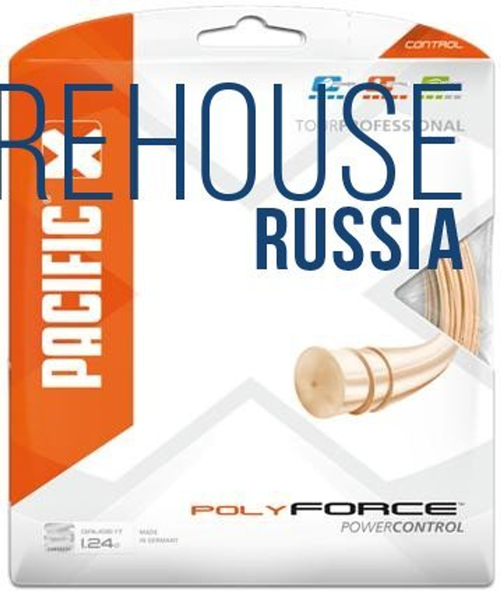 Теннисные струны Pacific Poly Force (12.2 m) - Золотой