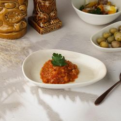 Блюдо овальное 19*13*3,2 см Velho Island Ivory By Bone Innovation [6]