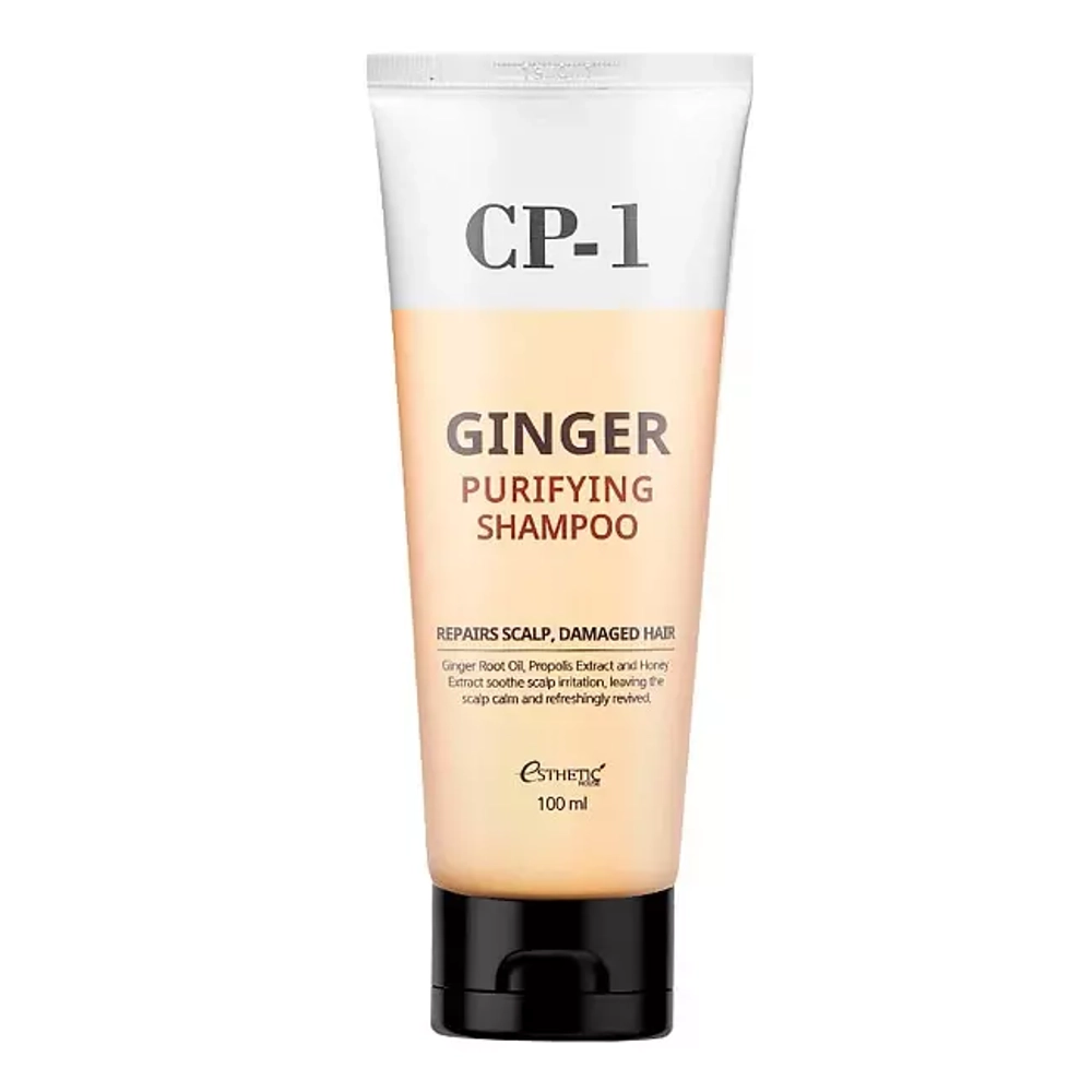 [ESTHETIC HOUSE] Шампунь для волос ИМБИРНЫЙ CP-1 GINGER PURIFYING SHAMPOO, 100 мл