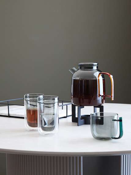 Набор из чайника и двух чашек misty, 1,5 л