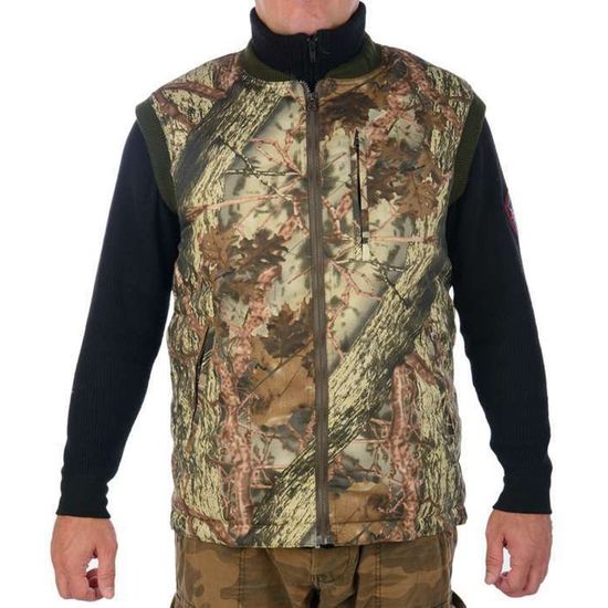 Охотничий жилет с подогревом RedLaika RL-H-03 (Серый каштан) (С греющим комплектом 6-22 часа 4400 мАч)