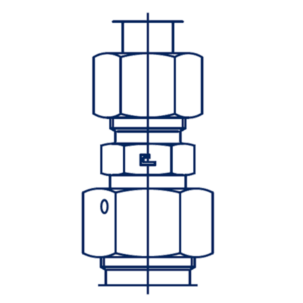 Соединение PNF DL35 М52х2 (корпус)