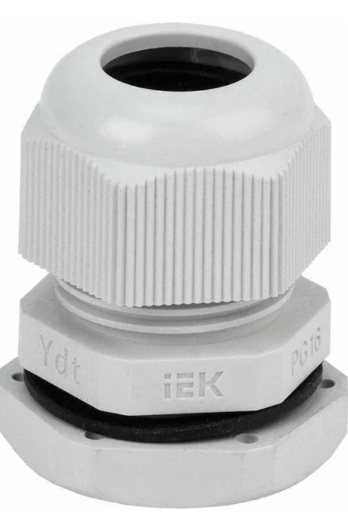 Сальник PG 16 диаметр проводника 9-13мм IP54 20шт (СТ) IEK
