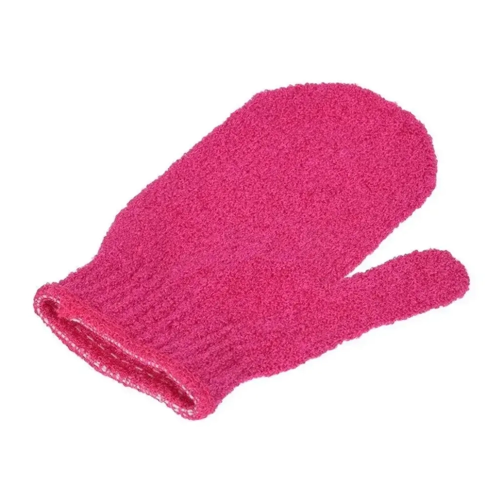 Мочалка для душа варежка, 13см, hard, цвет в ассортименте, Банные штучки