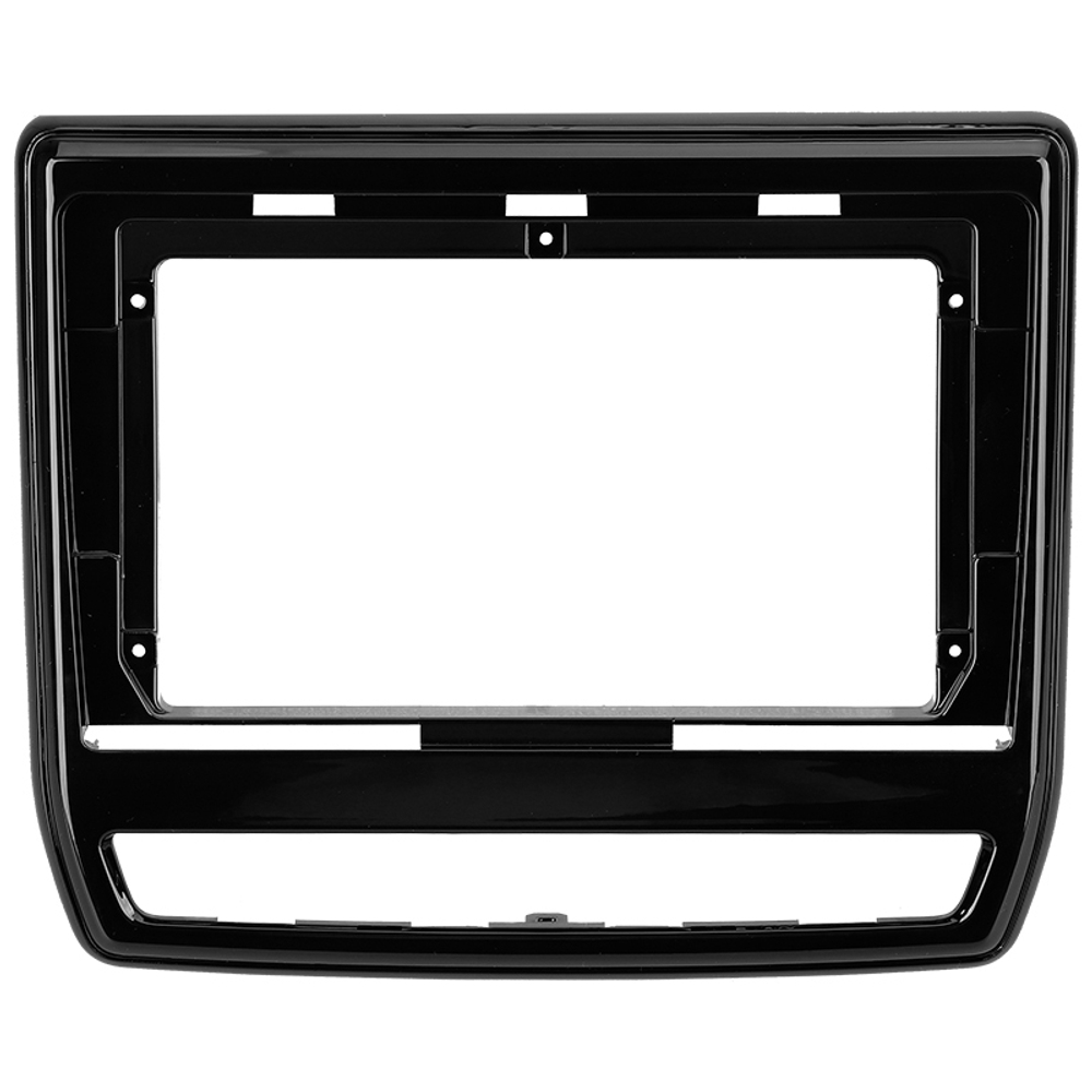 Комплект рамки с разъёмами 9" Mitsubishi RVR, ASX 2020-2022 Штатный экран, РФ/Япония квадратная ТИП2 (A) - Car-Smart 7264R9-1