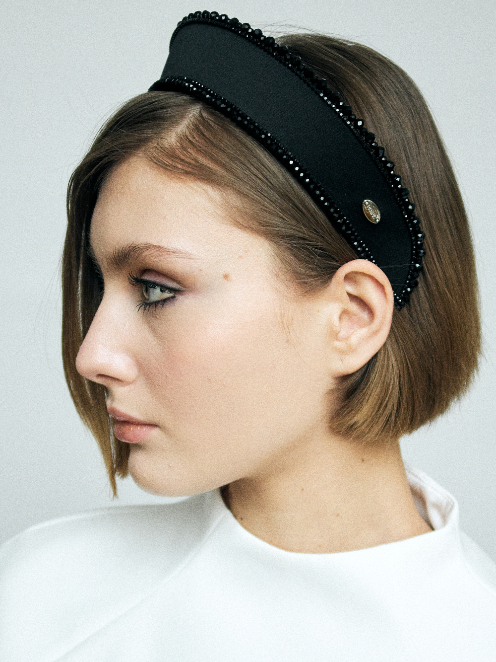 Кокошник Total Black с декором