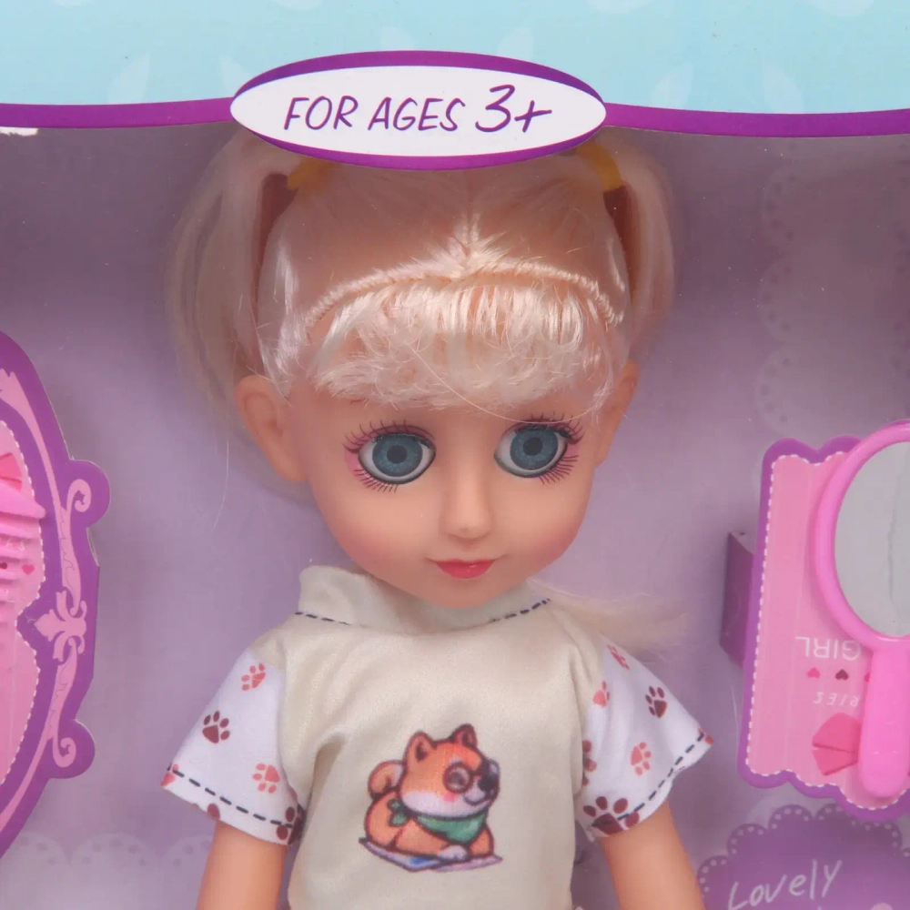 Кукла «Милашка Эвелина», с аксессуарами, кор. 33,5* 8*24 см, в ассортименте
