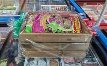 Ящик деревянный реечный 18см*27см*14см коричневый