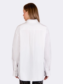 Белая рубашка с вышивкой OLA OLA