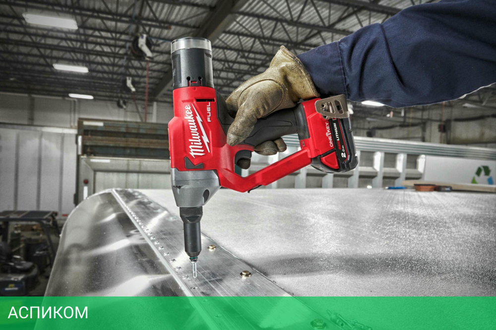 Аккумуляторный заклепочник Milwaukee M18 ONEFPRT-0X (4933478601)