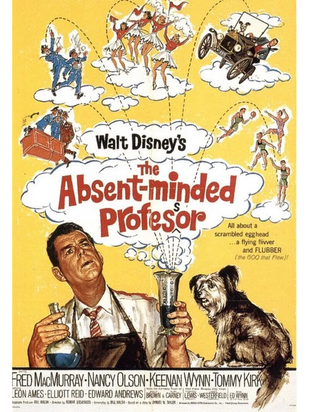 Рассеянный профессор (1961) (DVD-R)