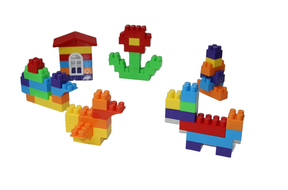 Игрушка-конструктор детский, набор "Друзья", 60 дет.