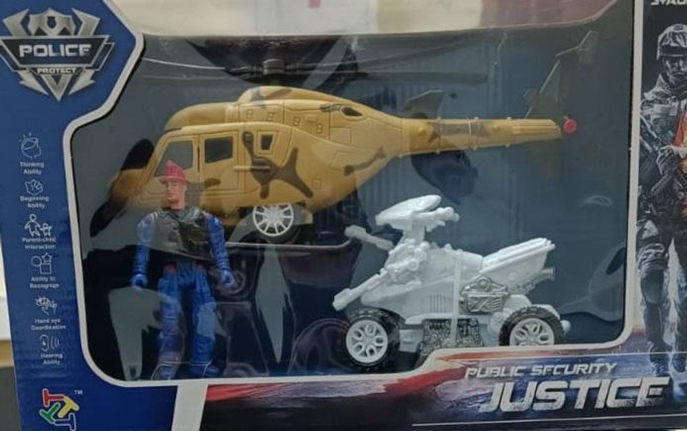 Игровой набор Спецслужбы, коробка ZTJC-4FG
