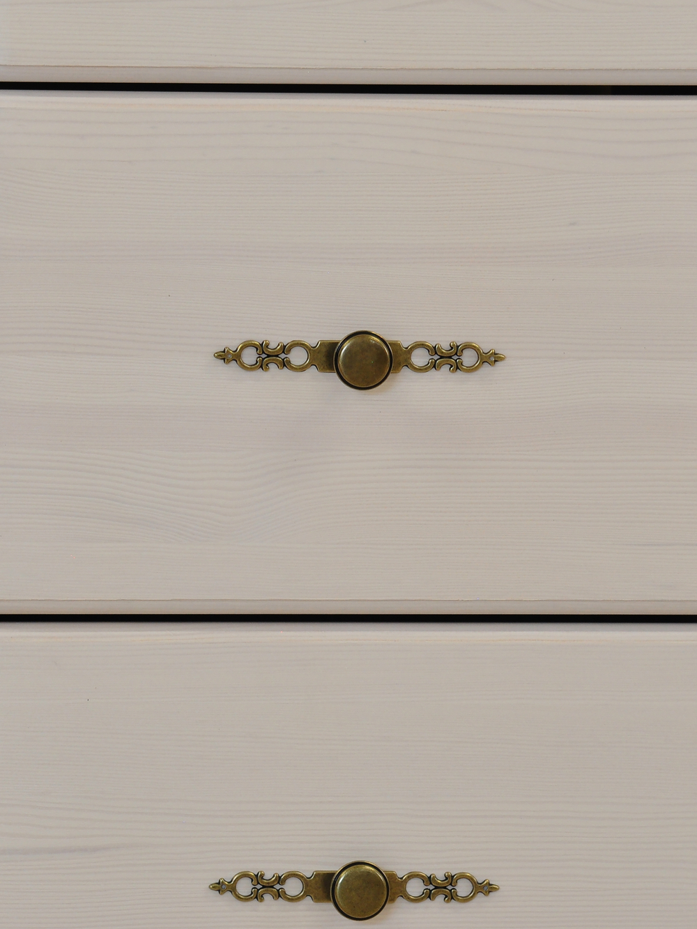 Комод деревянный Сюзанна, белый