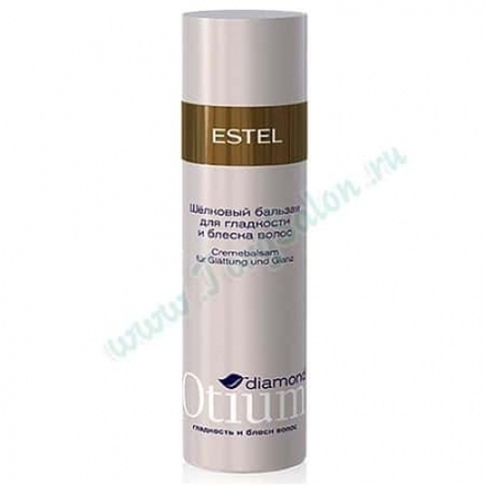 Бальзам для гладкости и блеска волос, Otium Diamond, Estel, 200 мл.