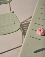 Уличный стол Brai из оцинкованной стали бирюзового цвета 180 x 90 см