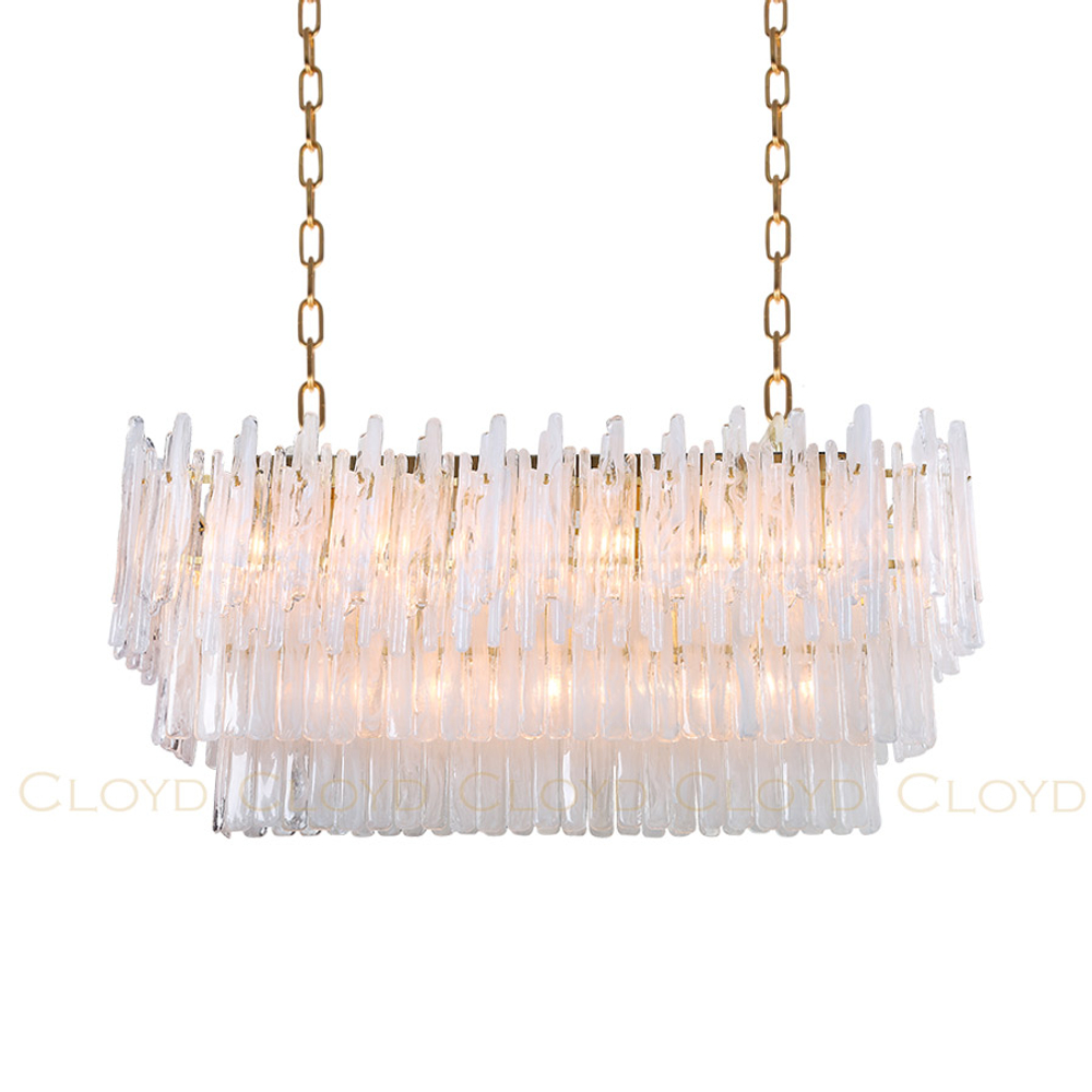 Люстра Cloyd NANSEN C17 / шир. 105 см - латунь (арт.10938)