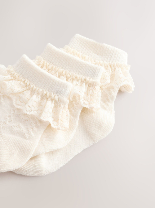 Носки для малышей Next E63-025, 3 шт., Молочный