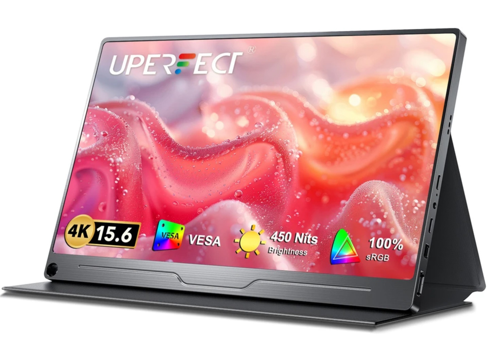 15.6" Портативный монитор с магнитным чехлом Ugame B11 4K IPS 3840х2160, 60 Гц