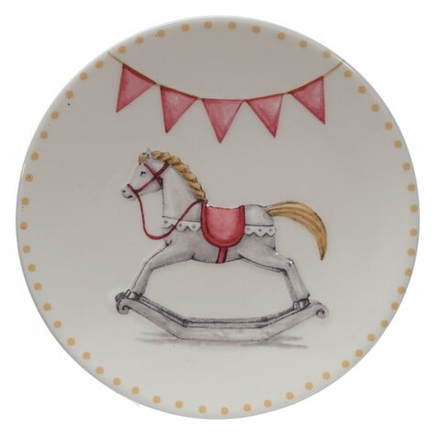 GAEM Тарелка "Лошадка", L20 W19,5 H2 см