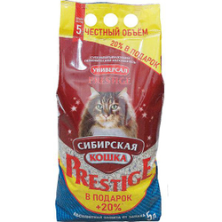 СИБИРСКАЯ КОШКА НАПОЛНИТЕЛЬ Универсал Prestige 5 л АКЦИЯ