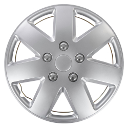 Колпаки R15 Rigel 4шт (серебристые) ABS-пластик ARNEZI A0702060