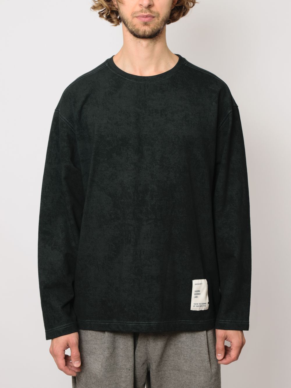 Лонгслив Sashina черный