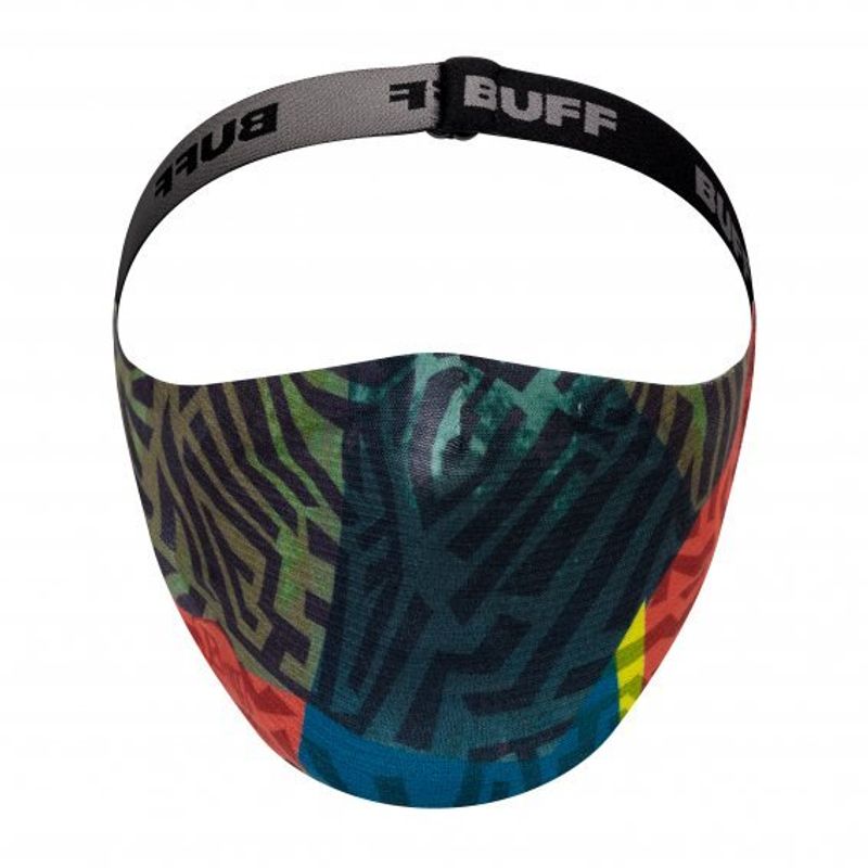 Маска защитная детская Buff Mask Stony Green Фото 6