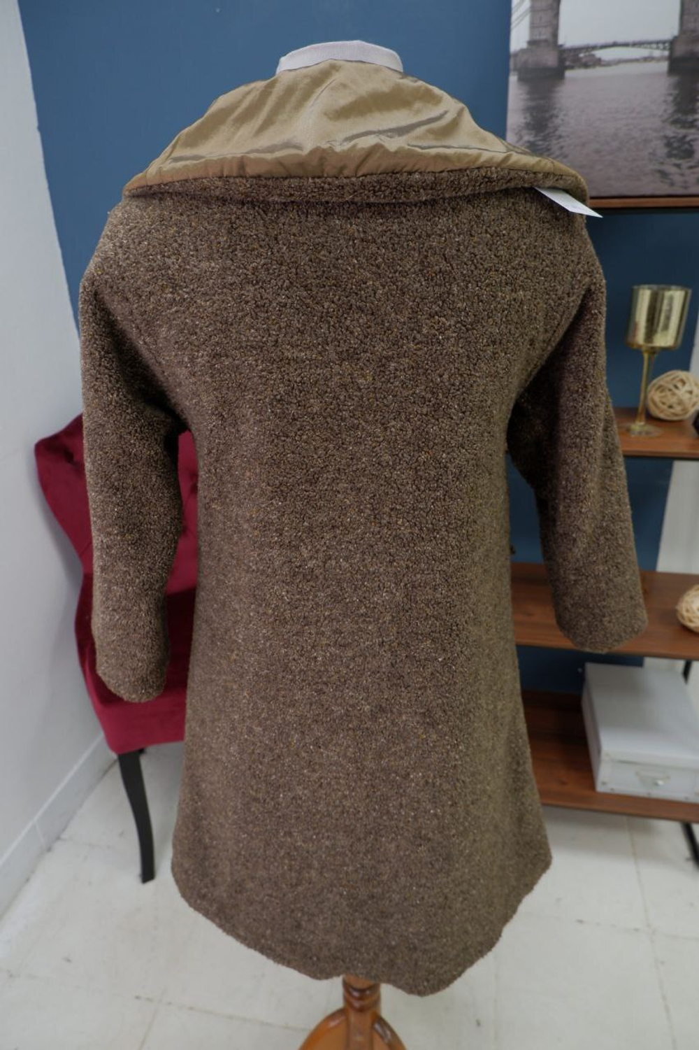 Пальто двухстороннее 44/46 размер