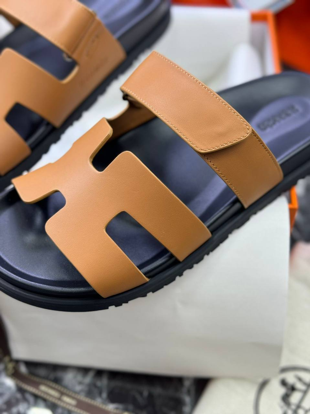 Шлепанцы Hermes