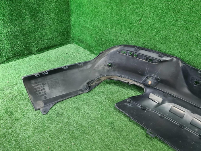 Юбка заднего бампера Mercedes GLE C292 (15-19) AMG